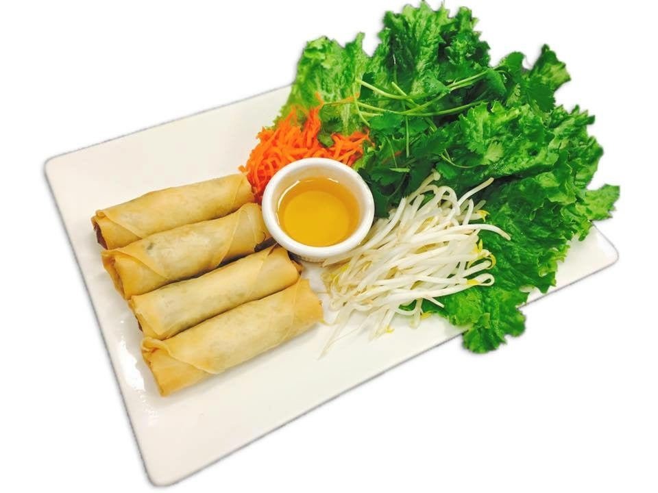 FRIED PORK EGG ROLLS (4)