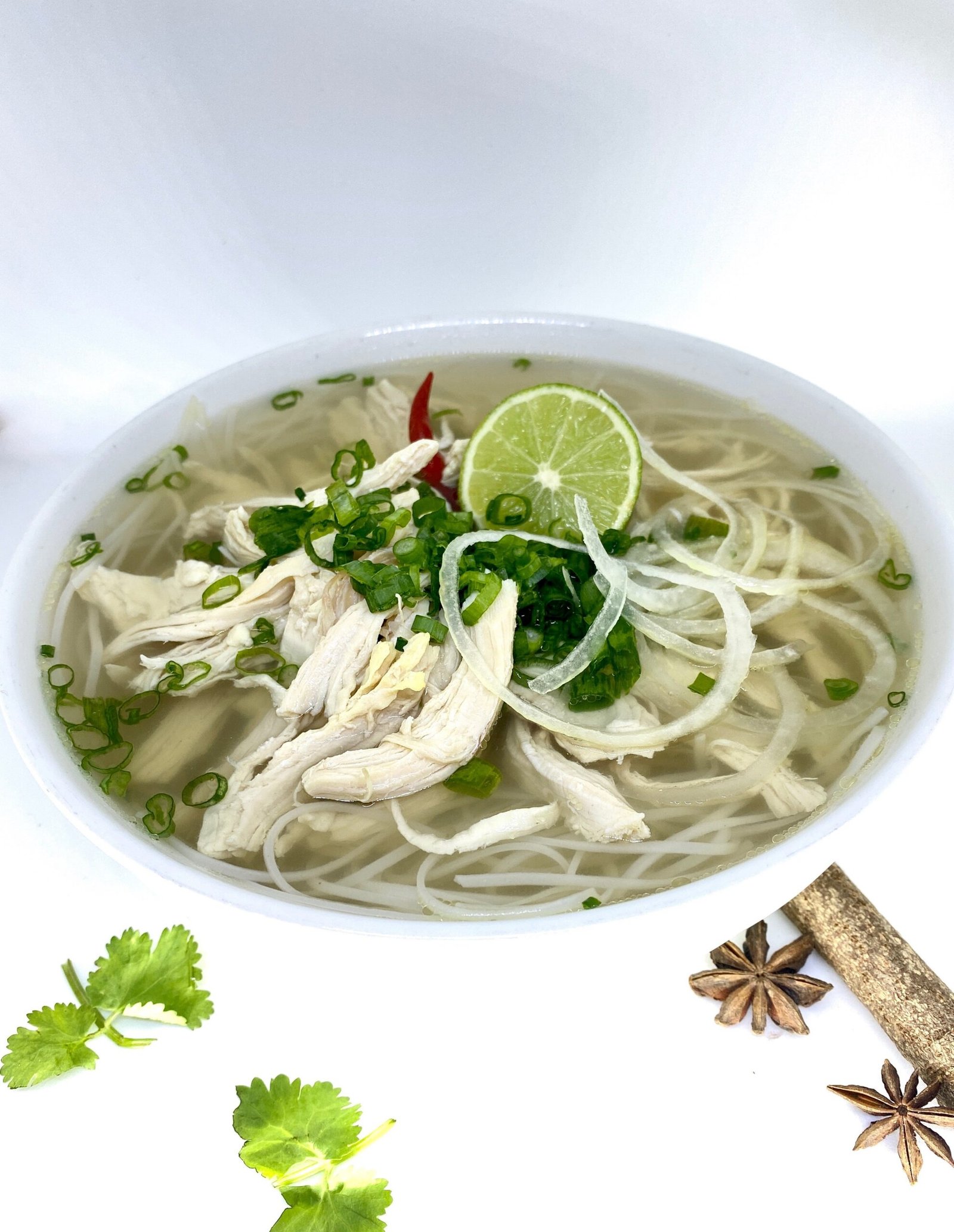 CHICKEN PHO (WITH BEEF BROTH)