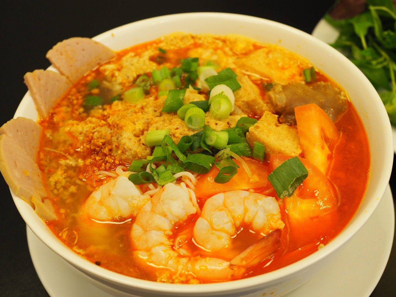 Tomato Crab Paste Soup