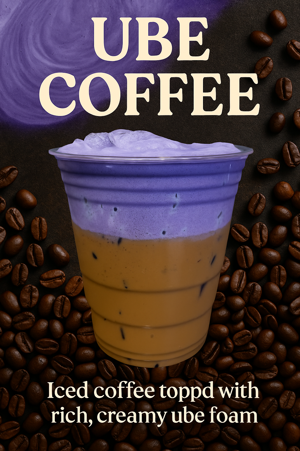 Iced Ube Coffee