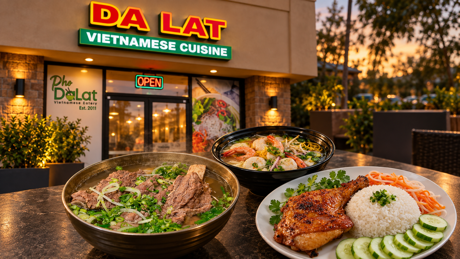Vietnamese dining experience