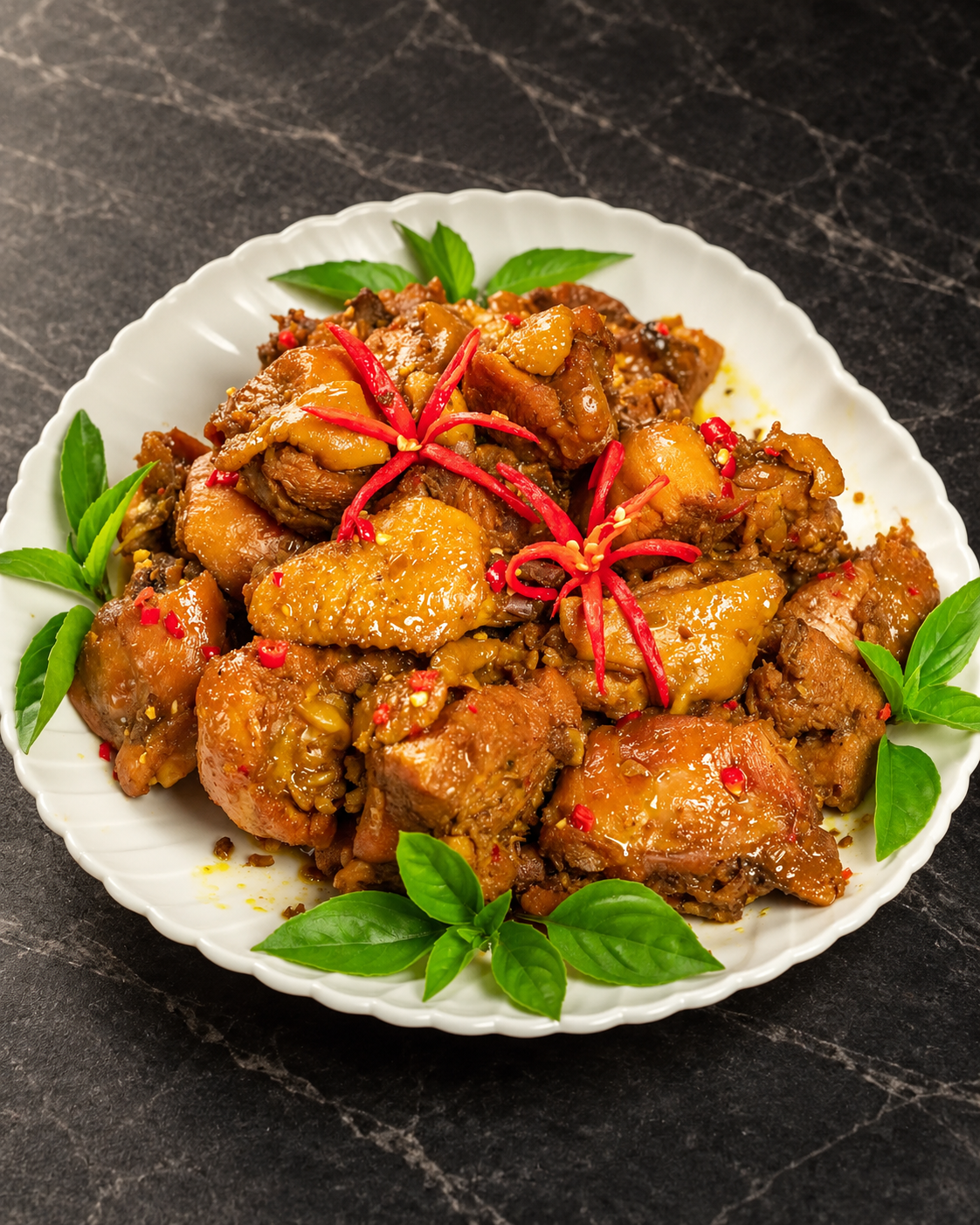 SPICY LEMONGRASS CHICKEN