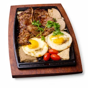 Sizzling Steak & Egg